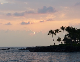 Kailua bay sunset